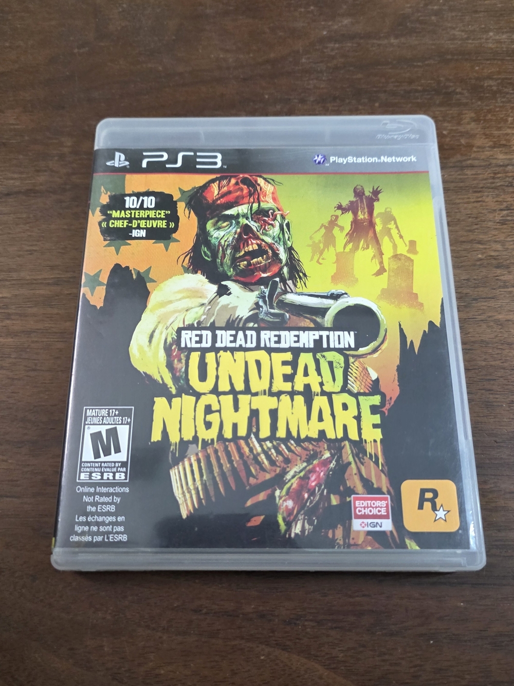 Sony PS3 Red Dead Redemption Undead Nightmare CIB Game